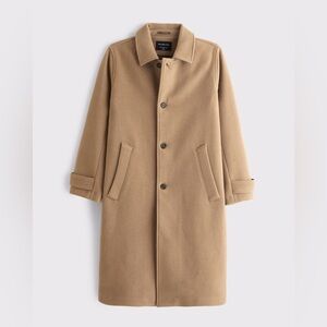 Abercrombie & Fitch Tan Trench Coat